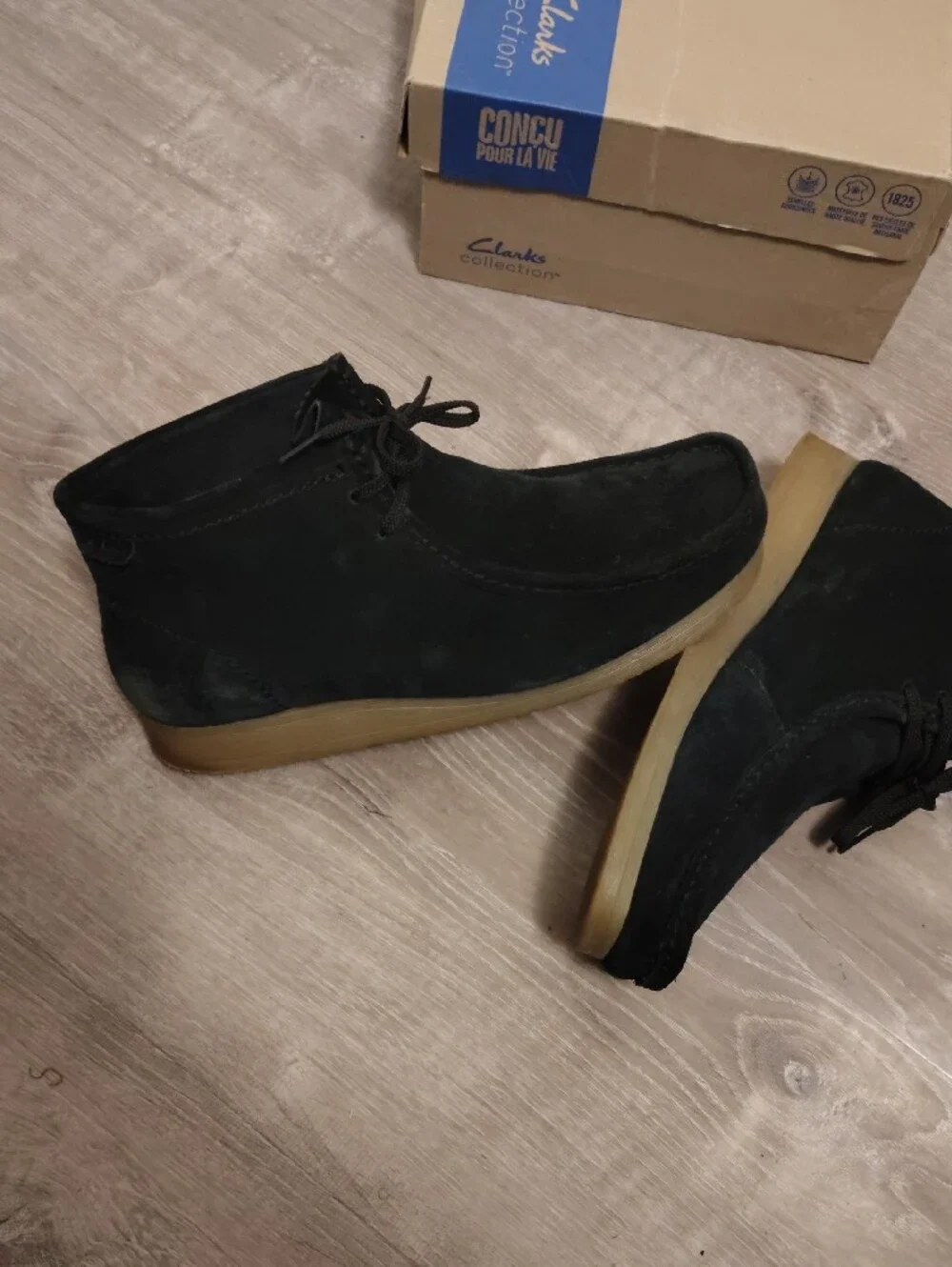 Black Suede Casual Chukka Boots - Men